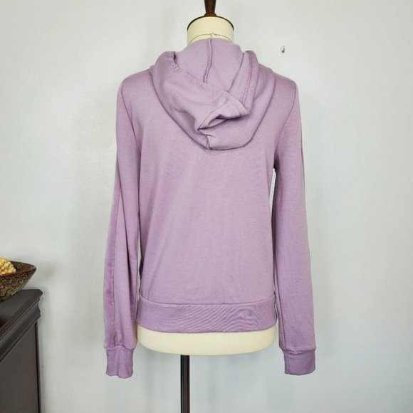 Hippie Rose Soft Cozy Fleece Zip-Up Hoodie Sweatshirt Jacket NEW NWT Size XS - Picture 7 of 12